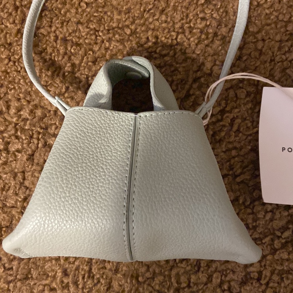 Polène Numéro Neuf MICRO Bag in Light Sage Green - Picture 11 of 16